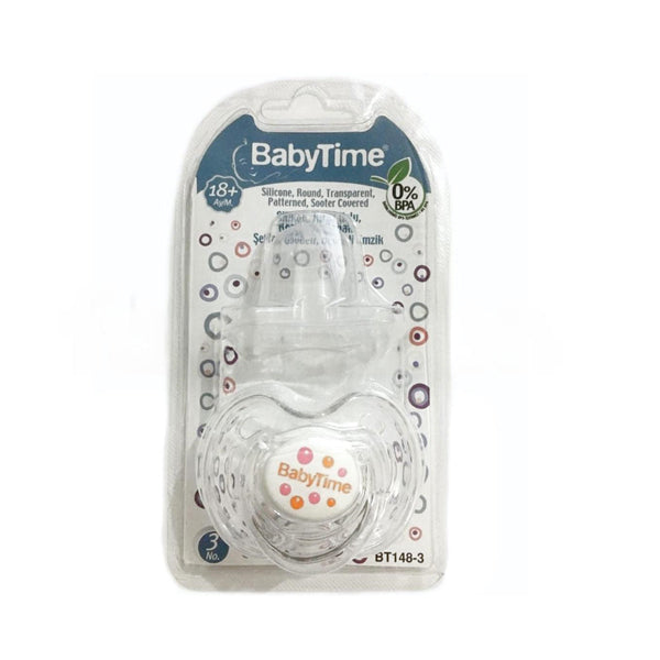 Baby Time BT145 Orthodontic Patterned Matte Pacifier No. 3