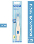 Babyton Coco Ecological Kids Toothbrush with Soft Bristles