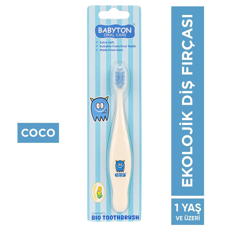 Babyton Coco Ecological Kids Toothbrush with Soft Bristles