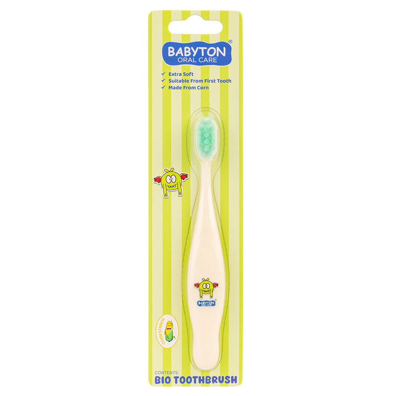 Babyton Griny Ecological Kids Toothbrush with Soft Bristles
