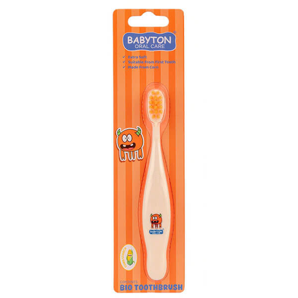 Babyton Lupy Ecological Kids Toothbrush with Soft Bristles