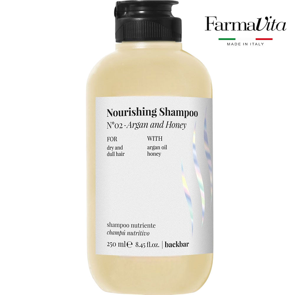 Farmavita BackBar No.02 Nourishing Argan & Honey Shampoo 250ml