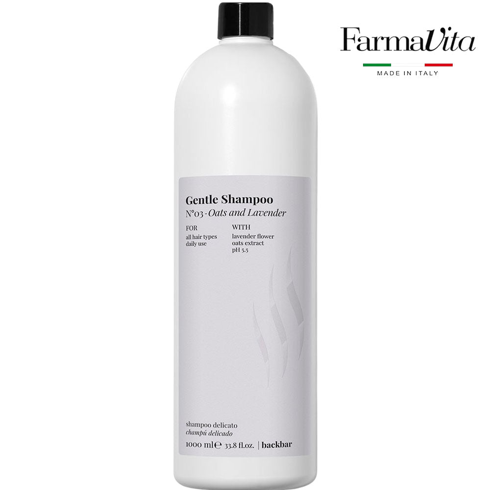 Farmavita BackBar No.3 Oat & Lavender Soothing Shampoo 1000ml