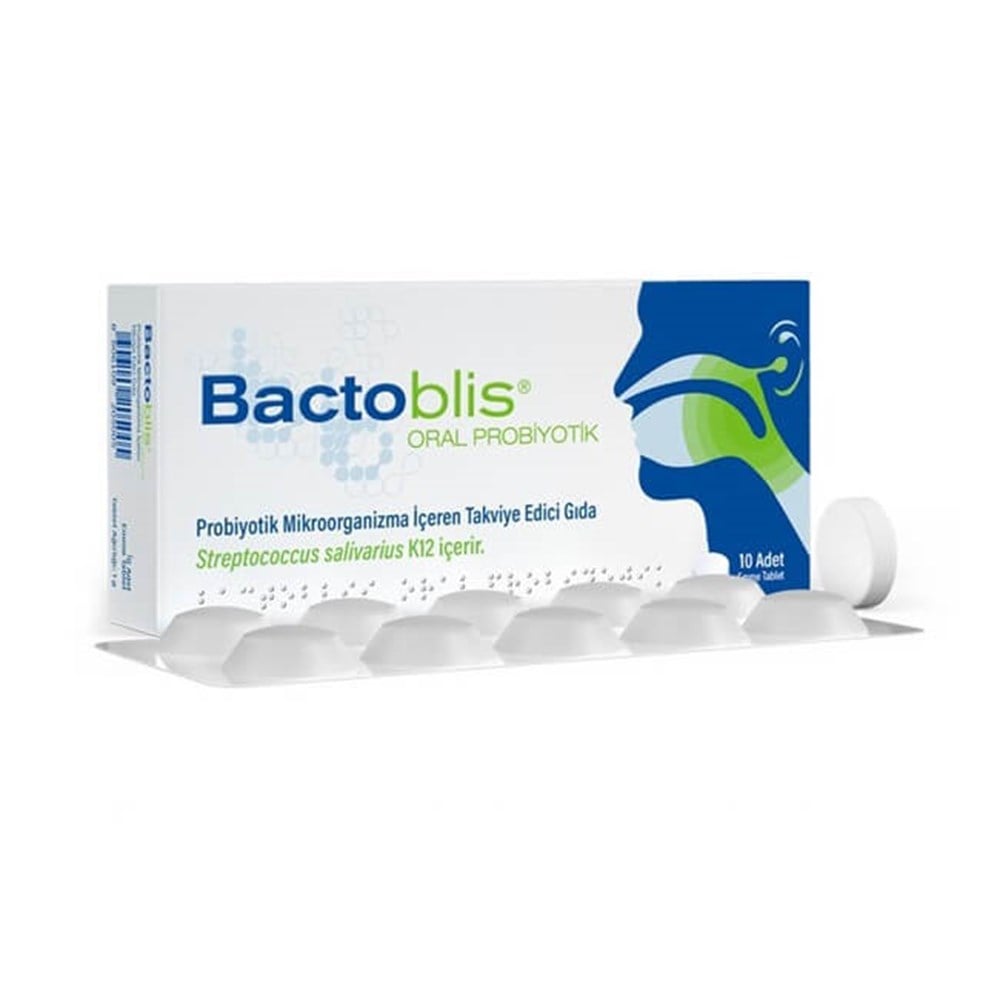 Bactoblis Oral Probiotic Supplement for Kids & Adults - Supports Oral Health with Streptococcus salivarius K12 - 10 Lozenges - image 2