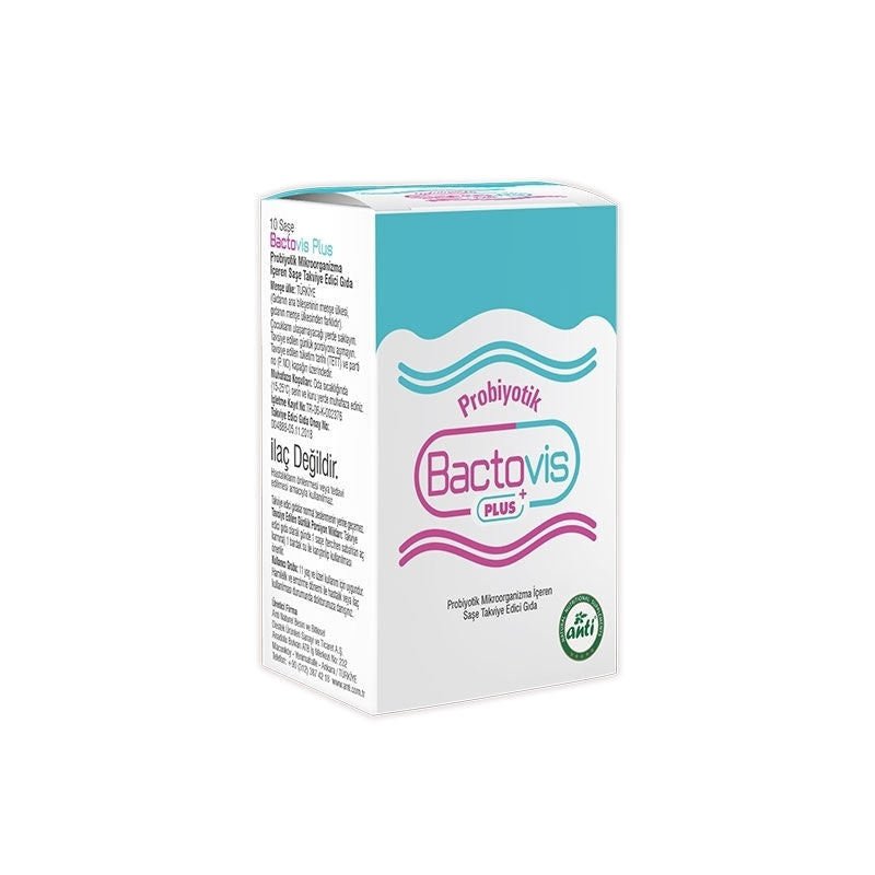 Anti Natural Bactovis Plus+ Probiotic Supplement 10 Sachets