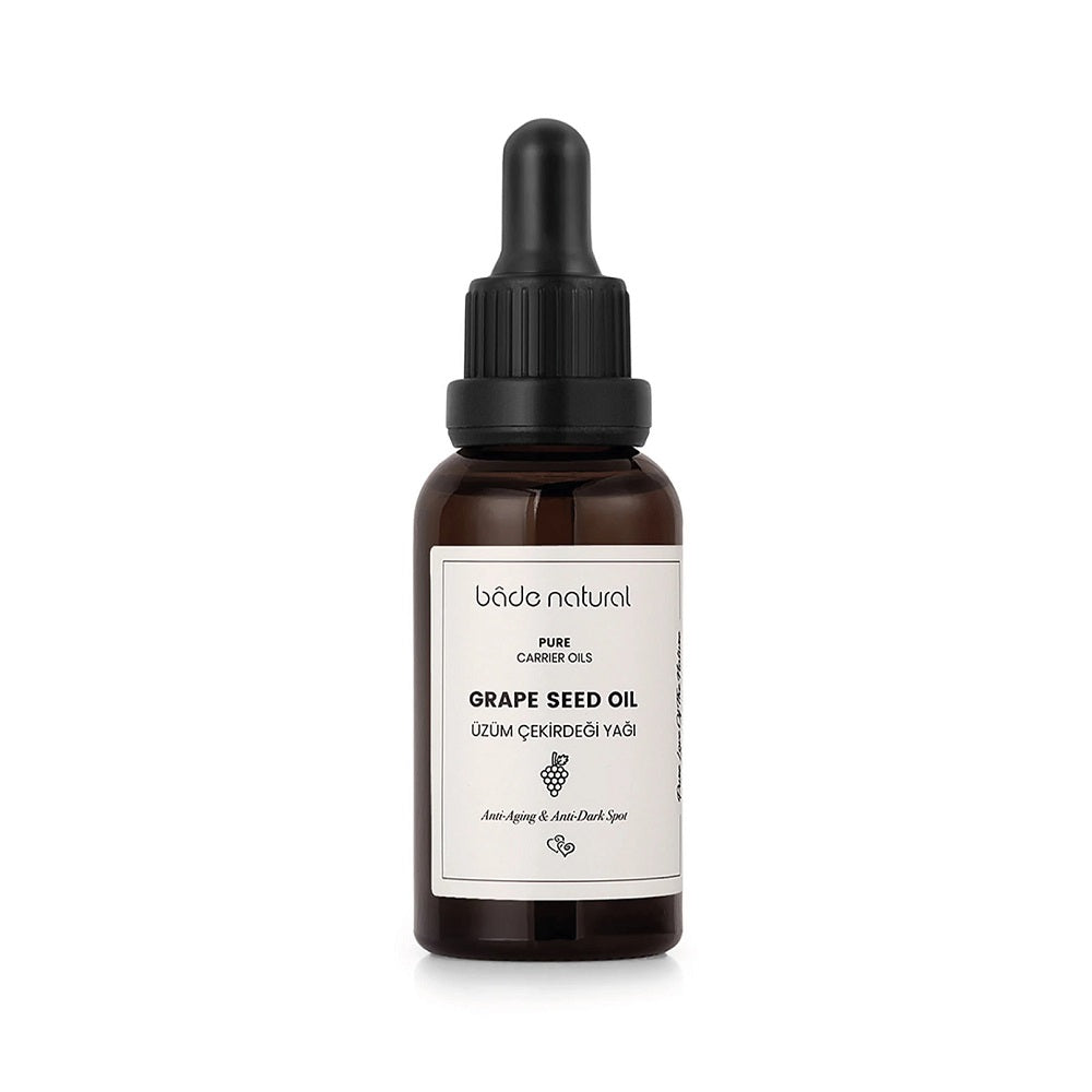 Bade Natural 100% Pure Grape Seed Oil for Balanced Skin 30 ml
