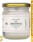 Bade Natural 100% Cold-Pressed Coconut Oil for Hair & Skin 150g