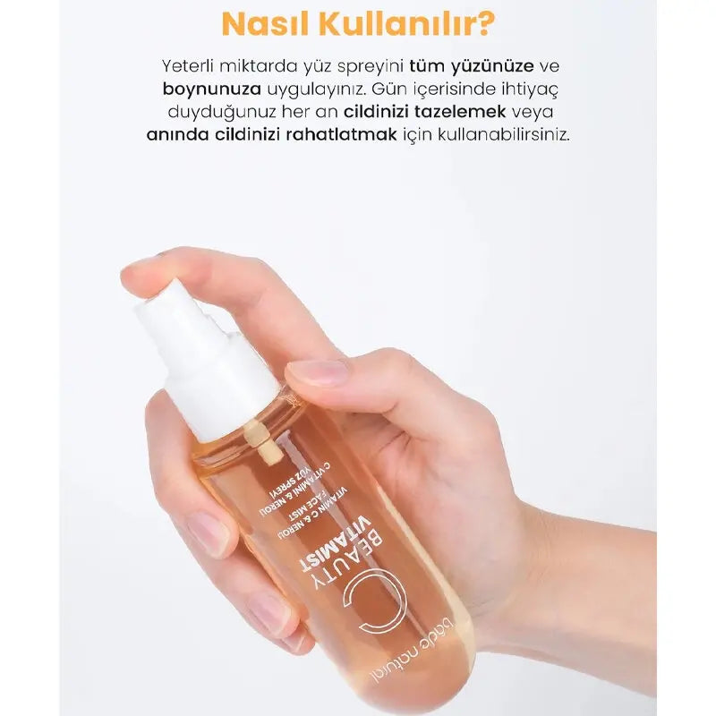 Bade Natural Vitamin C & Neroli Face Mist for Brightening 100ml