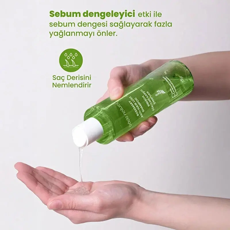 Bade Natural Rosemary Hair Care Shampoo for Volume 250ml