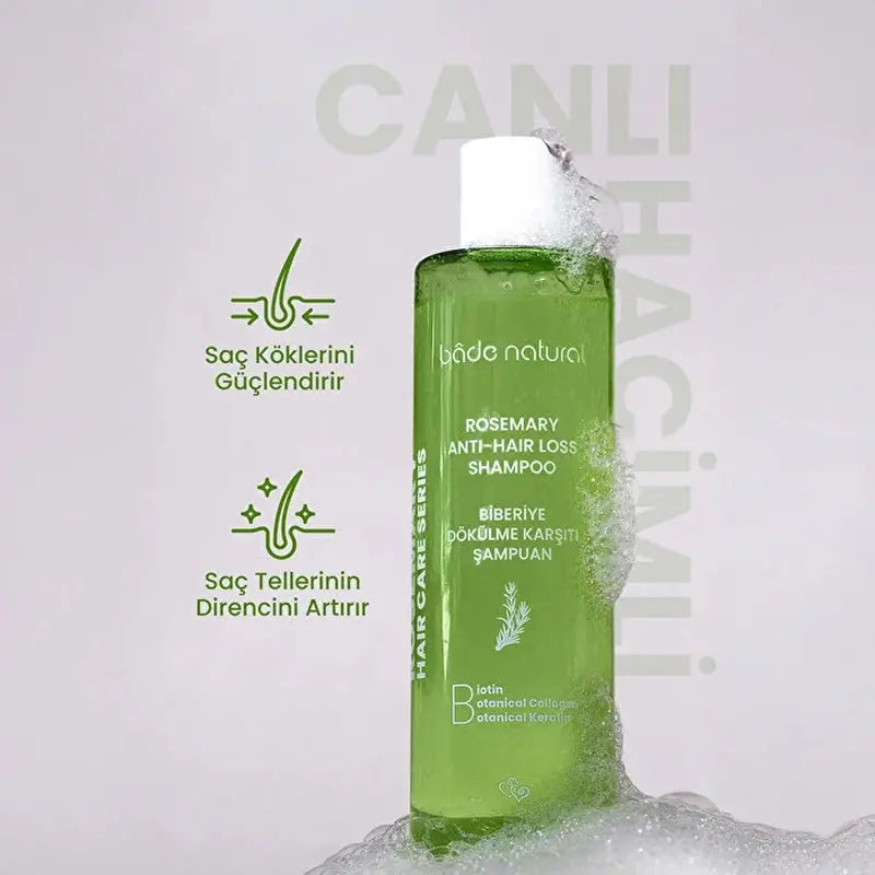 Bade Natural Rosemary Hair Care Shampoo for Volume 250ml