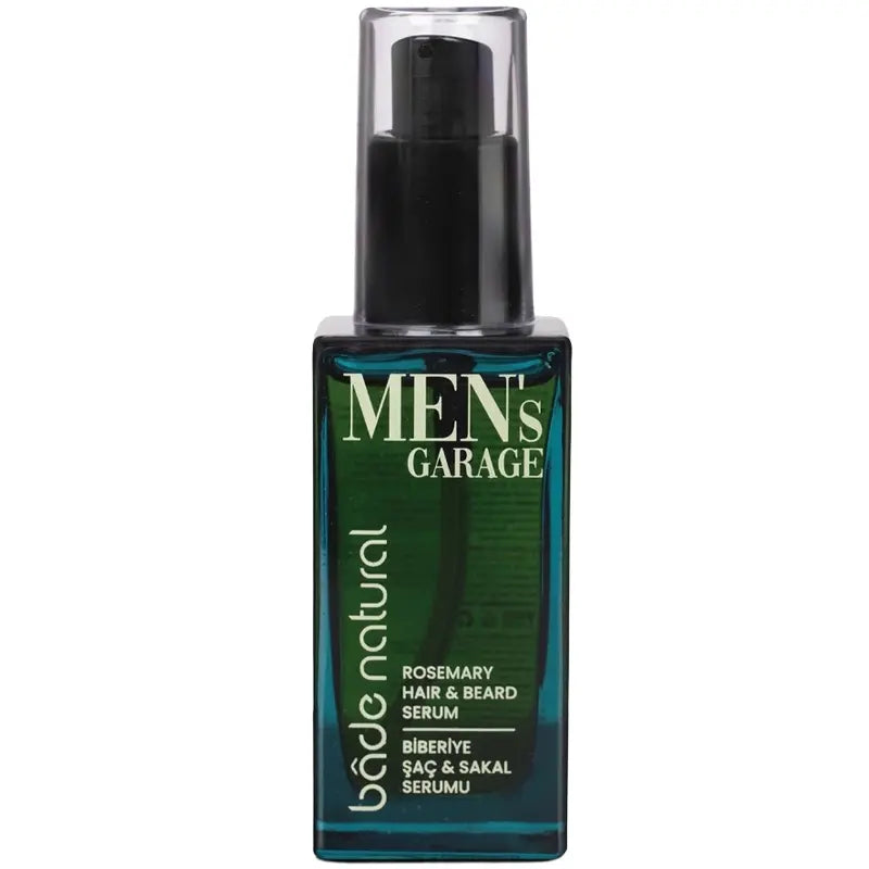 Bade Natural Men's Garage Rosemary Hair & Beard Serum 50ml