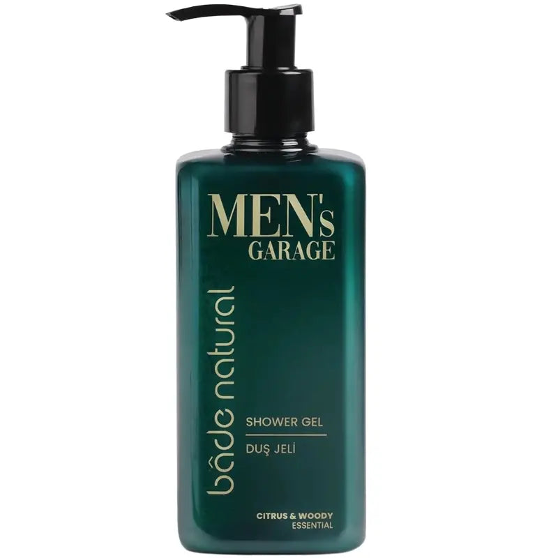 Bade Natural Men's Garage Shower Gel with Aloe Vera 300ml