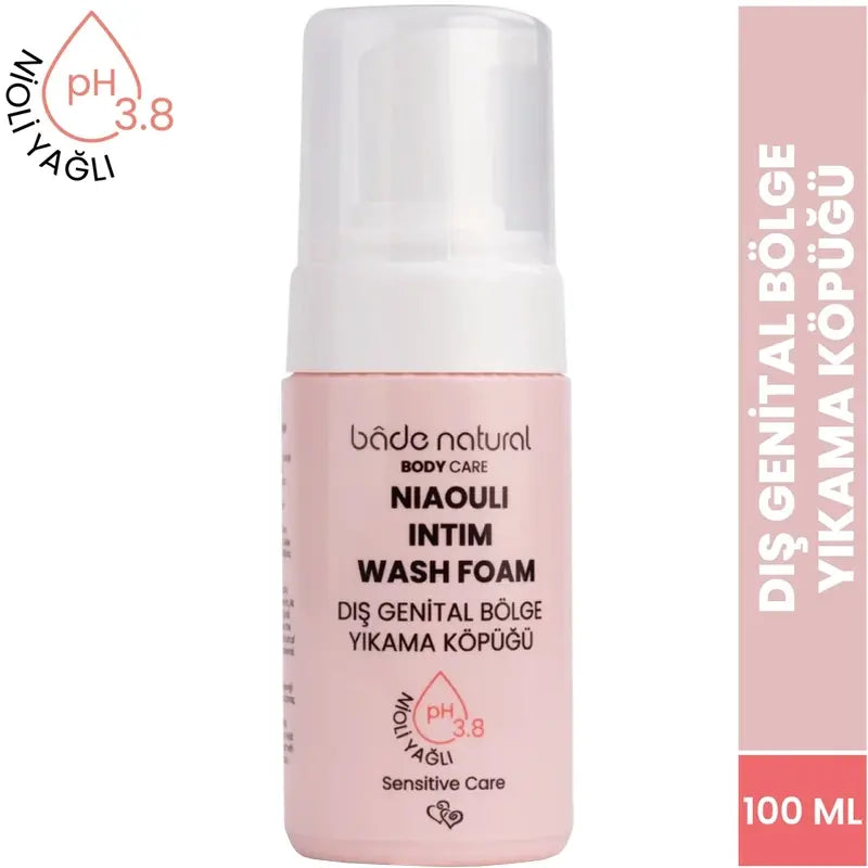 Bade Natural Niaouli Intim Wash Foam for Freshness 100ml