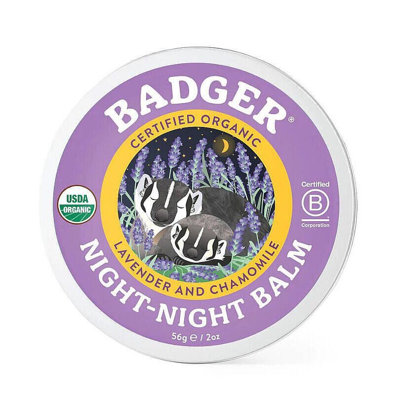 Badger Organic Night Balm Soothing Aromatherapy Care 2oz