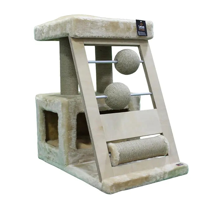 Lotus Pet Design Rio Cat Scratching Post with Moving Ball 61cm
