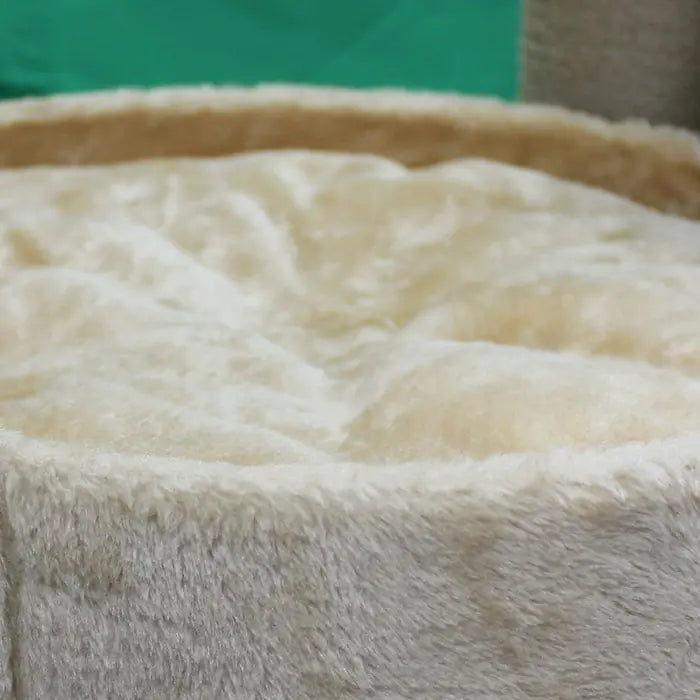 Lotus Pet Design Riga Cat Scratching Post with Bed 80cm