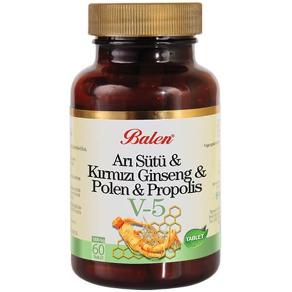 Balen Royal Jelly &amp; Red Ginseng Complex 60 Tablets