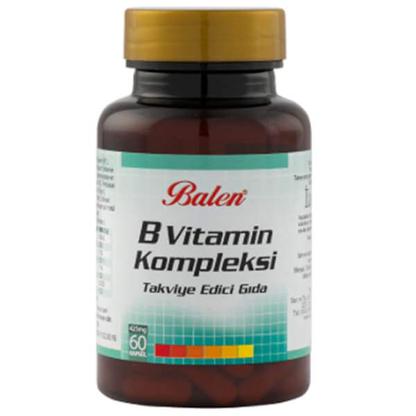 Balen B Vitamin Complex for Daily Energy Support 60 Capsules