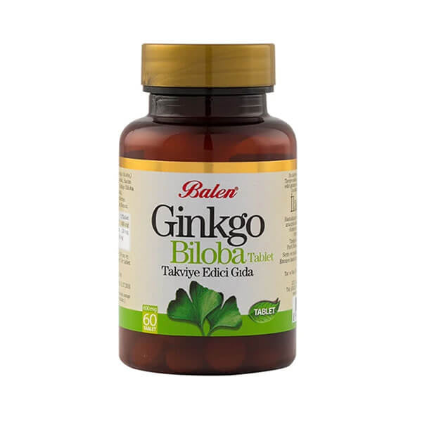 Balen Ginkgo Biloba 600 mg Dietary Supplement 60 Tablets