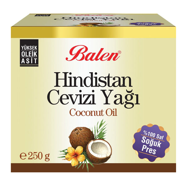 Balen Pure Coconut Oil for Hair and Skin Care 250g