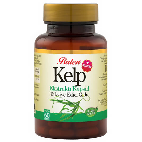 Balen Kelp Extract &amp; Selenium Dietary Supplement 60 Capsules