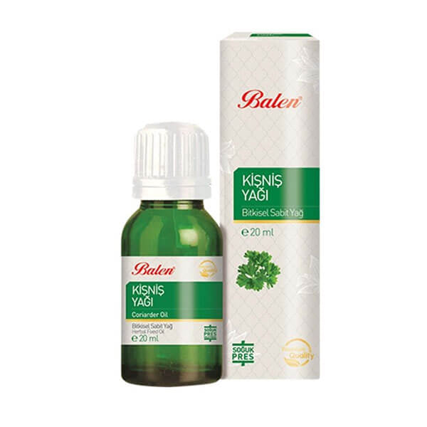 Balen Coriander Seed Oil Cold Pressed for Skin & Hair 20 ml
