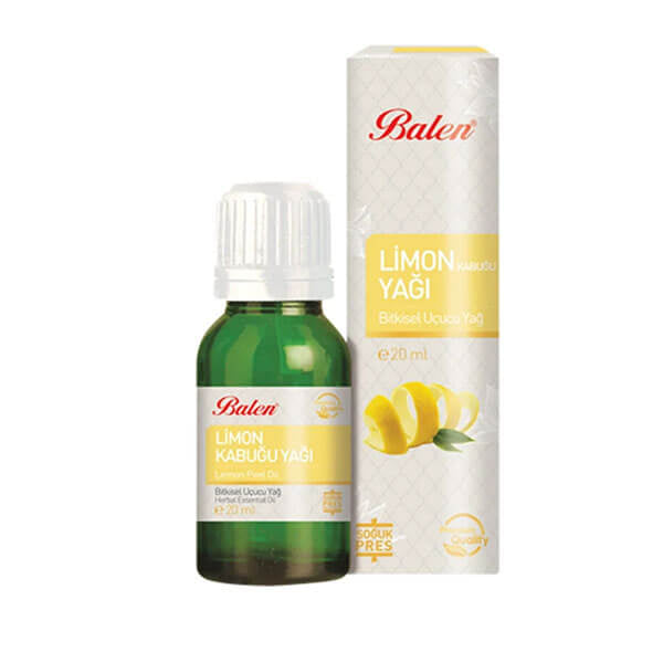 Balen Lemon Peel Oil Cold Pressed Brightening Extract 20 ml