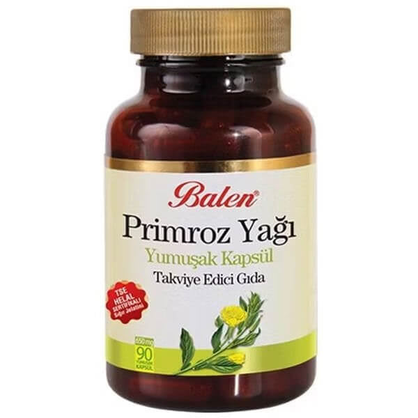 Balen Primrose Oil Evening Primrose Supplement 90 Capsules