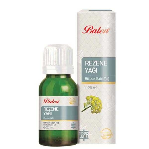 Balen Fennel Oil Cold Pressed Pure Extract 20 ml