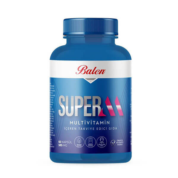 Balen Super M Multivitamin Daily Support 60 Capsules