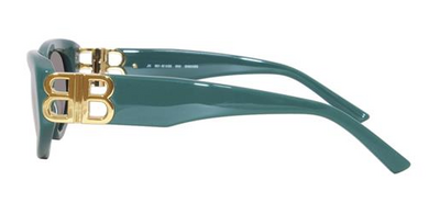 Balenciaga 0095S 005 Green Designer Sunglasses 53-19