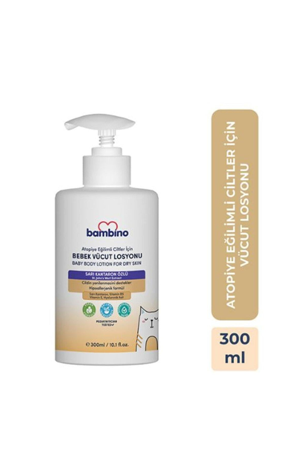 Bambino Atopic Baby Body Lotion for Sensitive Skin 300 ml