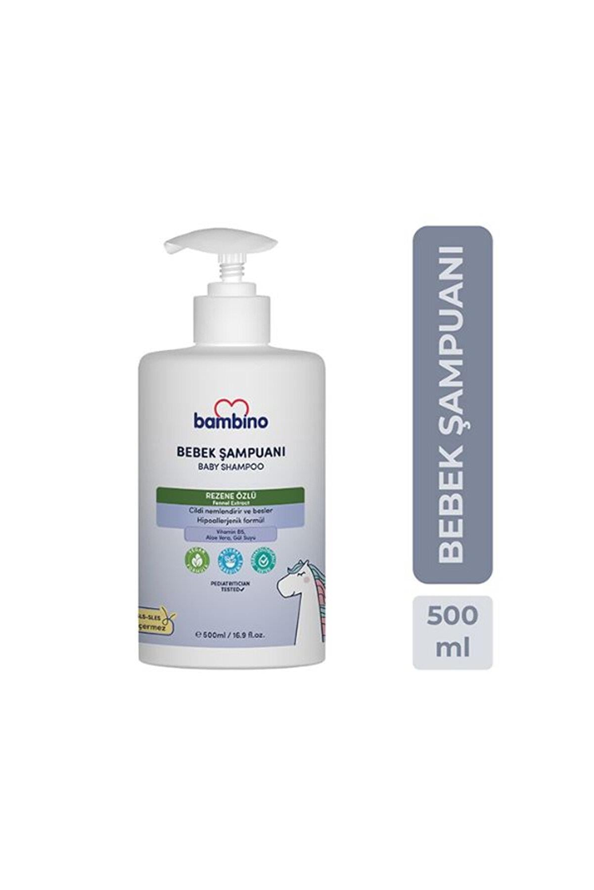 Bambino Baby Shampoo Gentle Cleansing Formula 500 ml