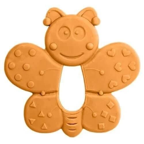 Bambino Soft Rubber Baby Teether for Soothing Gums