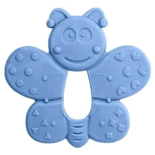 Bambino Soft Rubber Baby Teether for Soothing Gums