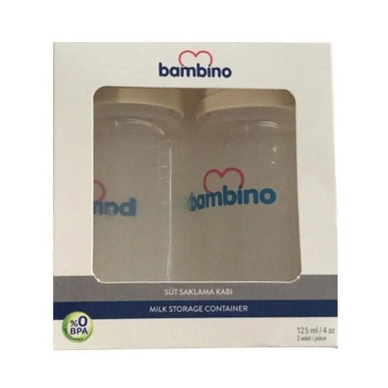 Bambino Breast Milk Storage Containers 2 Pack