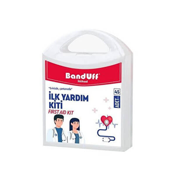 Banduff First Aid Kit with 45 Essential Pieces
