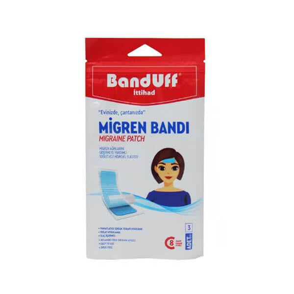 Banduff Migraine Cooling Patches