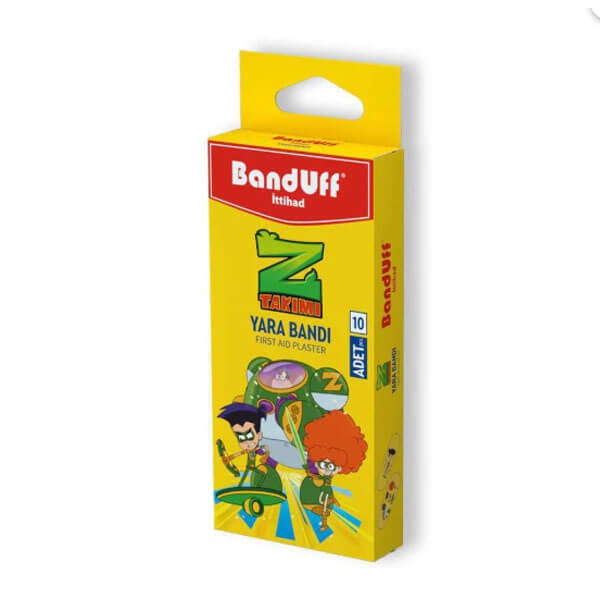 Banduff Z Takimi Adhesive Bandages for Kids 10 Count