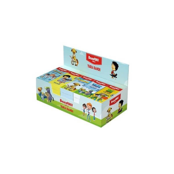 Banduff Licensed Character Bandages Mixed Pack 10-Piece - 25 Pack