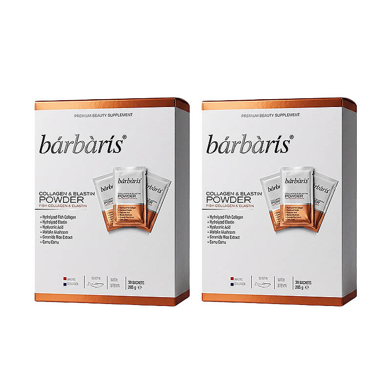 Barbaris Collagen & Elastin Powder Skin Support 60 Sachets