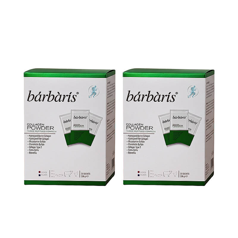 Barbaris Collagen Powder Three Peptides Complex 60 Servings