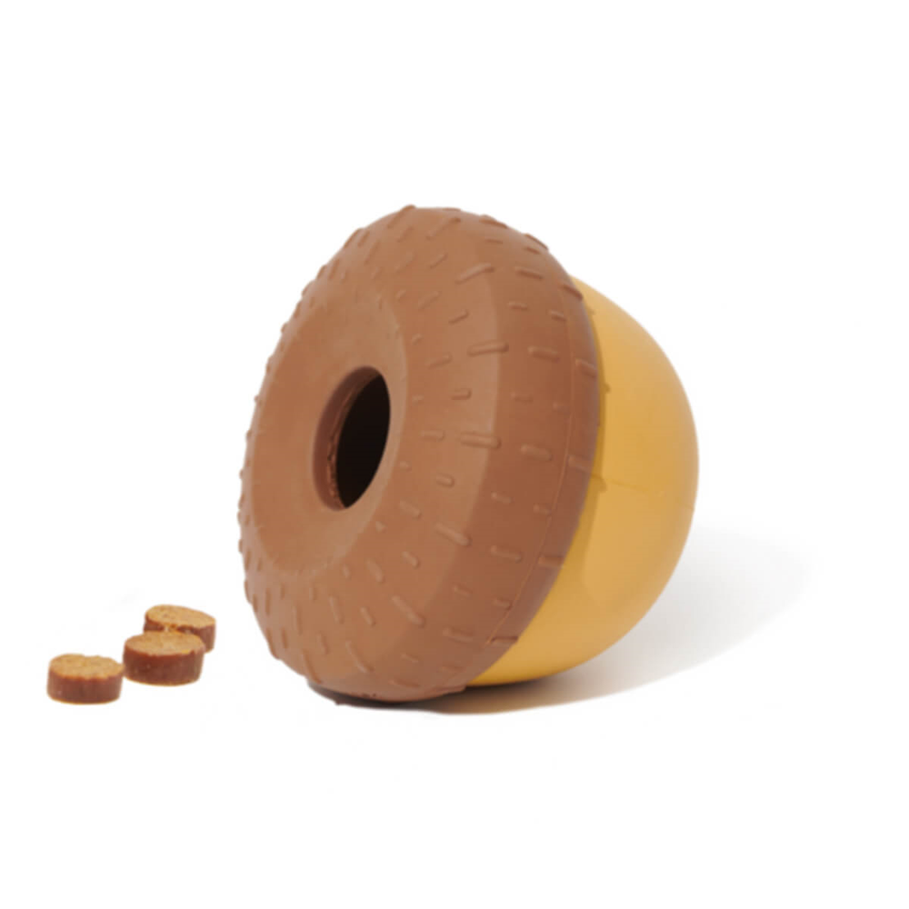 Bark Acornocopia Reward Dispensing Chew Toy for Large Dogs