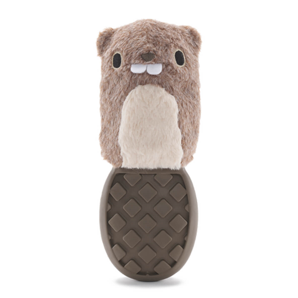 Bark Beaver Dog Toy Durable Dual Layer Chew Toy M/L