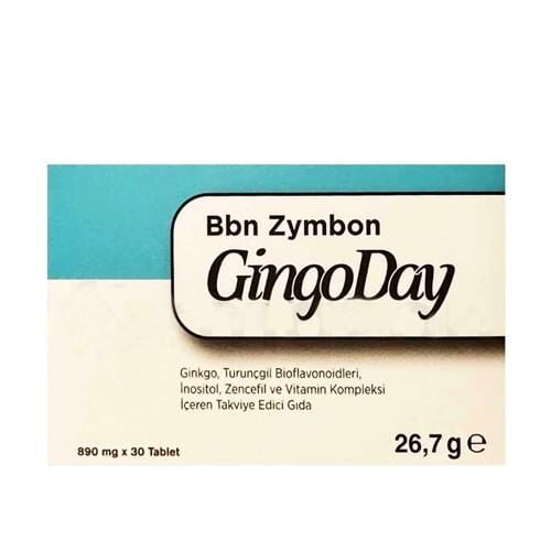 Beka Pharma Bbn Zymbon Gingoday Herbal Support 30 Tablets