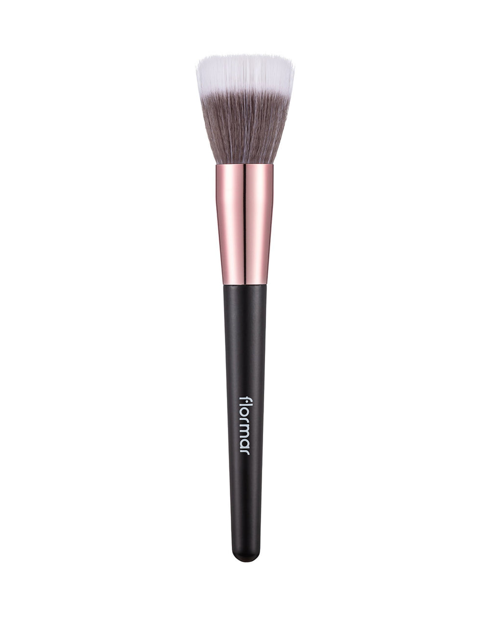 Flormar Cylinder & Flat Foundation Brush for Smooth Coverage