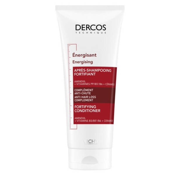 Vichy Dercos Energisant Anti-Hair Loss Hair Cream 200ml - Strengthens & Nourishes Hair