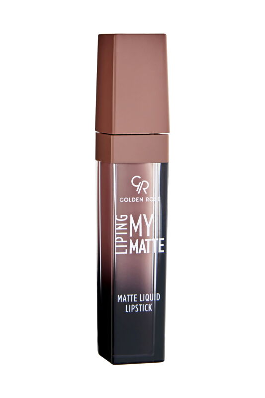 Golden Rose Matte Liquid Lipstick No:01 - Long-Lasting, Non-Drying, Comfortable Wear