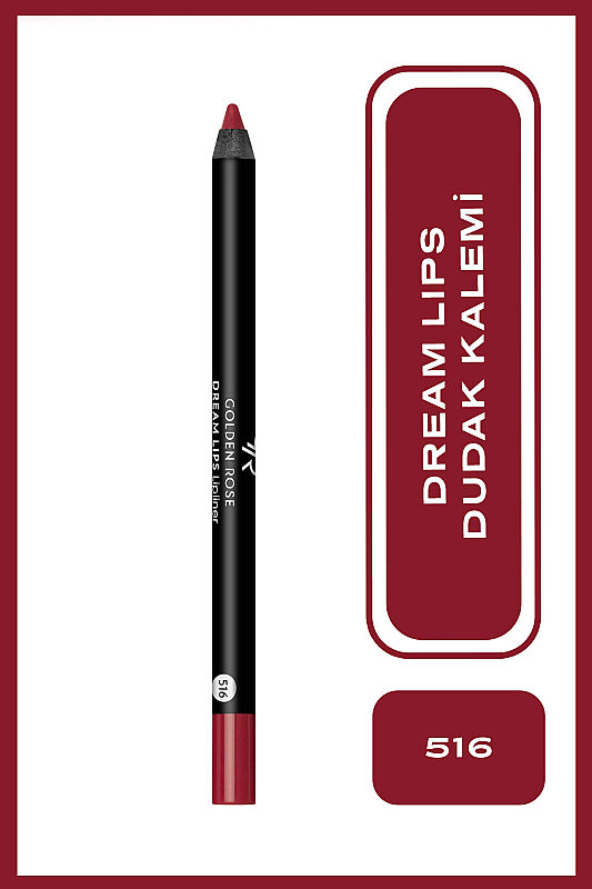 Golden Rose Dream Lips Lipliner 516 - Precise Lipliner for Defined Lips