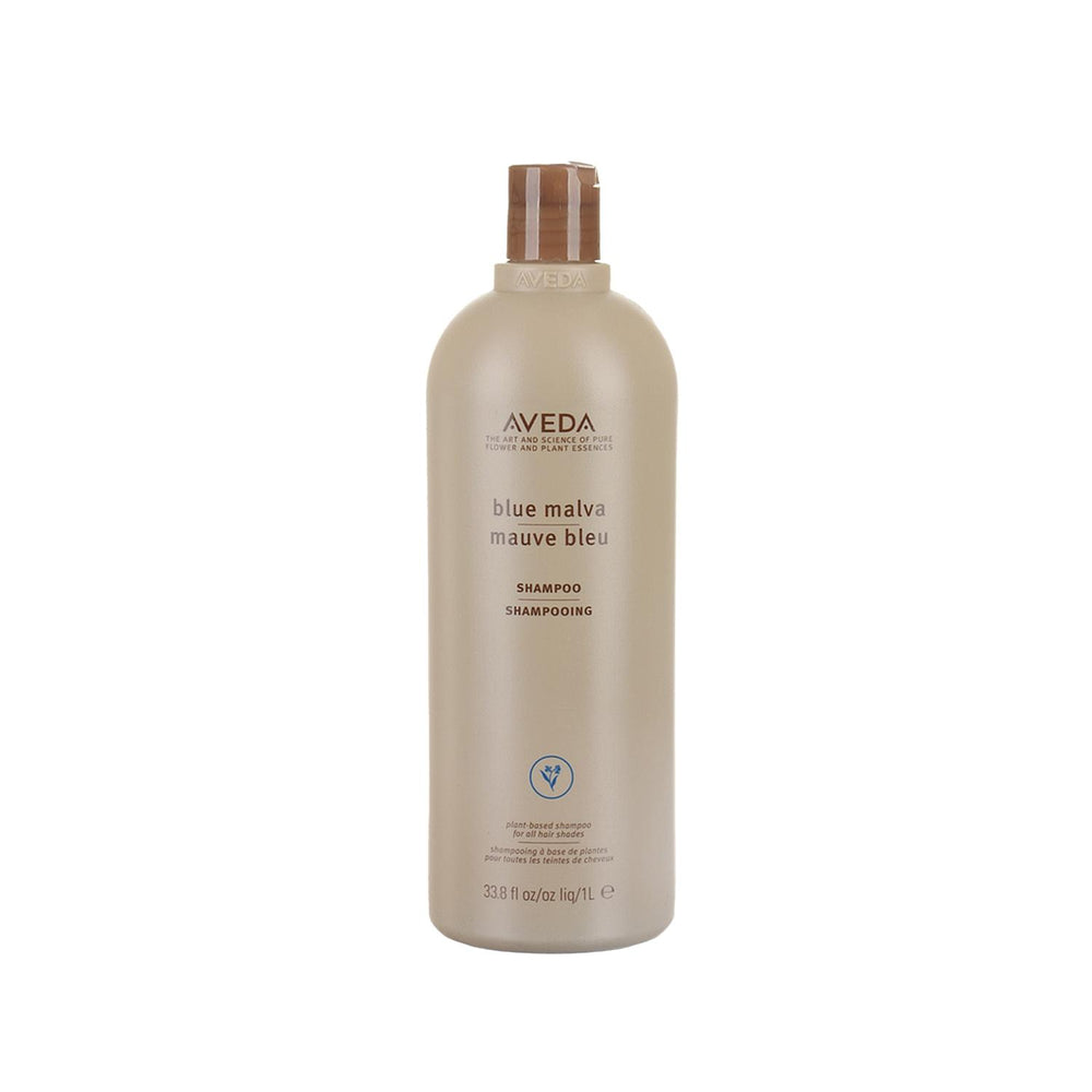 Aveda Blue Malva Color Enhance Shampoo for Color-Treated Hair - 1000ml Large Volume, Natural Ingredients, Enhances Blue/Purple Tones Aveda Blue Malva Shampoo for Color-Treated Hair color-enhancing shampoo, Aveda Blue Malva shampoo, color-treated hair care, natural hair shampoo, large volume shampoo, blue hair color maintenance, purple hair color enhancement, sulfate-free shampoo, gentle hair care, botanical hair care